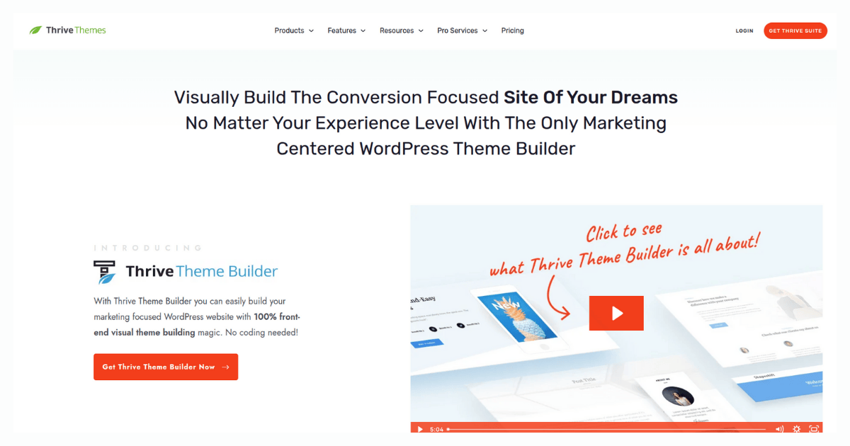 Thrive Theme Builder Thumbnail